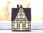 Scandinavian Nordic Miniature 3D House Laser cut file Christmas Garden House Digital Download |#U353| VectorPort