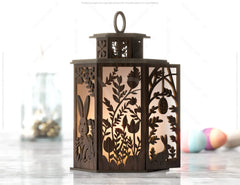 Easter Lamp Candle Holder Ornaments Light Bunny Tealight Lamp Night Light Lantern Digital Download |#U356|