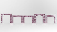 Islamic Abstract Pattern Panel Templates CNC Laser Cutting File | SVG, DXF, AI |#C036| VectorPort