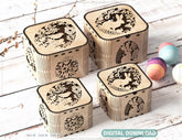 Easter Elegance: Laser-Cut Box Design for Stylish Decor and Thoughtful Gifts, Bunny and Egg Easter theme box Digital Download |#U361|