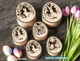 Easter Elegance: Laser Cut Egg Shaped Wooden Gift Box for Stylish Holiday Gifting and Decor DIY Digital Download |#U386| VectorPort