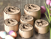 Easter Elegance: Laser Cut Egg Shaped Wooden Gift Box for Stylish Holiday Gifting and Decor DIY Digital Download |#U386| VectorPort
