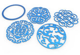Round Abstract Pattern Panel Templates CNC Laser Cutting File | SVG, DXF, AI |#C040| VectorPort