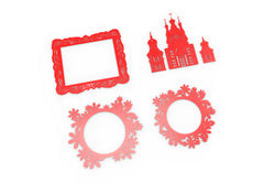 Round Abstract Pattern Panel Templates CNC Laser Cutting File | SVG, DXF, AI |#C041|