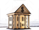 Miniature Wooden Piggy Bank Money saving cash box Laser Cutting Digital Download |#U416| VectorPort