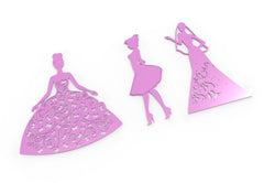 Decorative Abstract Pattern Panel Templates SVG CNC Laser Cutting File | SVG, DXF, AI |#C042|