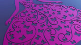 Decorative Abstract Pattern Panel Templates SVG CNC Laser Cutting File | SVG, DXF, AI |#C042| VectorPort