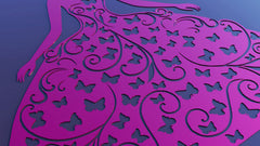 Decorative Abstract Pattern Panel Templates SVG CNC Laser Cutting File | SVG, DXF, AI |#C042| VectorPort