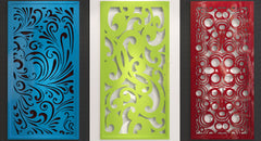 Decorative Abstract Pattern Panel Templates SVG CNC Laser Cutting File | SVG, DXF, AI |#C044| VectorPort