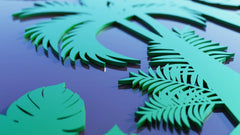 Decorative Abstract Pattern Panel Templates SVG CNC Laser Cutting File | SVG, DXF, AI |#C045|