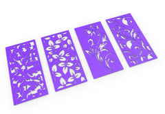 Decorative Abstract Pattern Panel Templates SVG CNC Laser Cutting File | SVG, DXF, AI |#C045| VectorPort