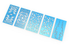 Decorative Tree Pattern Panel Templates SVG CNC Laser Cutting File | SVG, DXF, AI |#C048| VectorPort