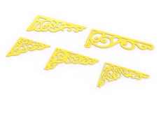 Decorative Corner Pattern Panel Templates SVG CNC Laser Cutting File | SVG, DXF, AI |#C049|