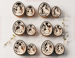 Easter Elegance: Laser Cut Egg Shaped Wooden Gift Box for Stylish Holiday Gifting and Decor DIY Digital Download |#U539| VectorPort