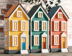 Nordic-Inspired Miniature Laser-Cut Scandinavian House - Cozy Cabin Design with Simple and Elegant Details | Digital Download |#U558| VectorPort