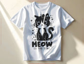 Cat Silhouette T-Shirt Design Bundle Printable Cat Themed Graphics for Apparel Breeds Clipart Funny Png Design Digital Download |#U560| VectorPort
