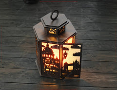 London Laser Cut Table Lamp Panels – Big Ben, Tower Bridge & London Eye UK Cityscape Light Box SVG Digital Download |#U574| VectorPort