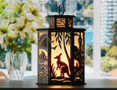 Sydney Laser Cut Table Lamp Panels – Opera House, Harbour Bridge & Koala Australia Cityscape Light Box SVG Digital Download |#U575| VectorPort