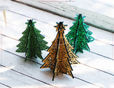 3D Christmas Tree – Laser Cut Holiday Decor Standing Xmas Tree New Year Table Centerpiece Digital Download |#U644|