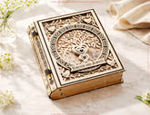 Personalized Wooden Keepsake Book Box Laser Cut File –Tree of Life Romantic Gift for Her Digital Download |#U711| VectorPort