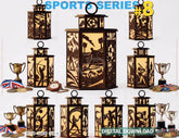 Sports Series Lantern Bundle SVG | 10 Sports Themed Silhouette Lanterns Laser Cut Digital Download |#U717| VectorPort