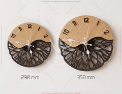 Tree of Life Multilayer Wall Clock Laser Cut File - Modern Wood Wall Art Digital Download |#U726| VectorPort