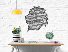 Animals Silhouette Mandala Wall décor  | SVG, DXF, AI |#024|