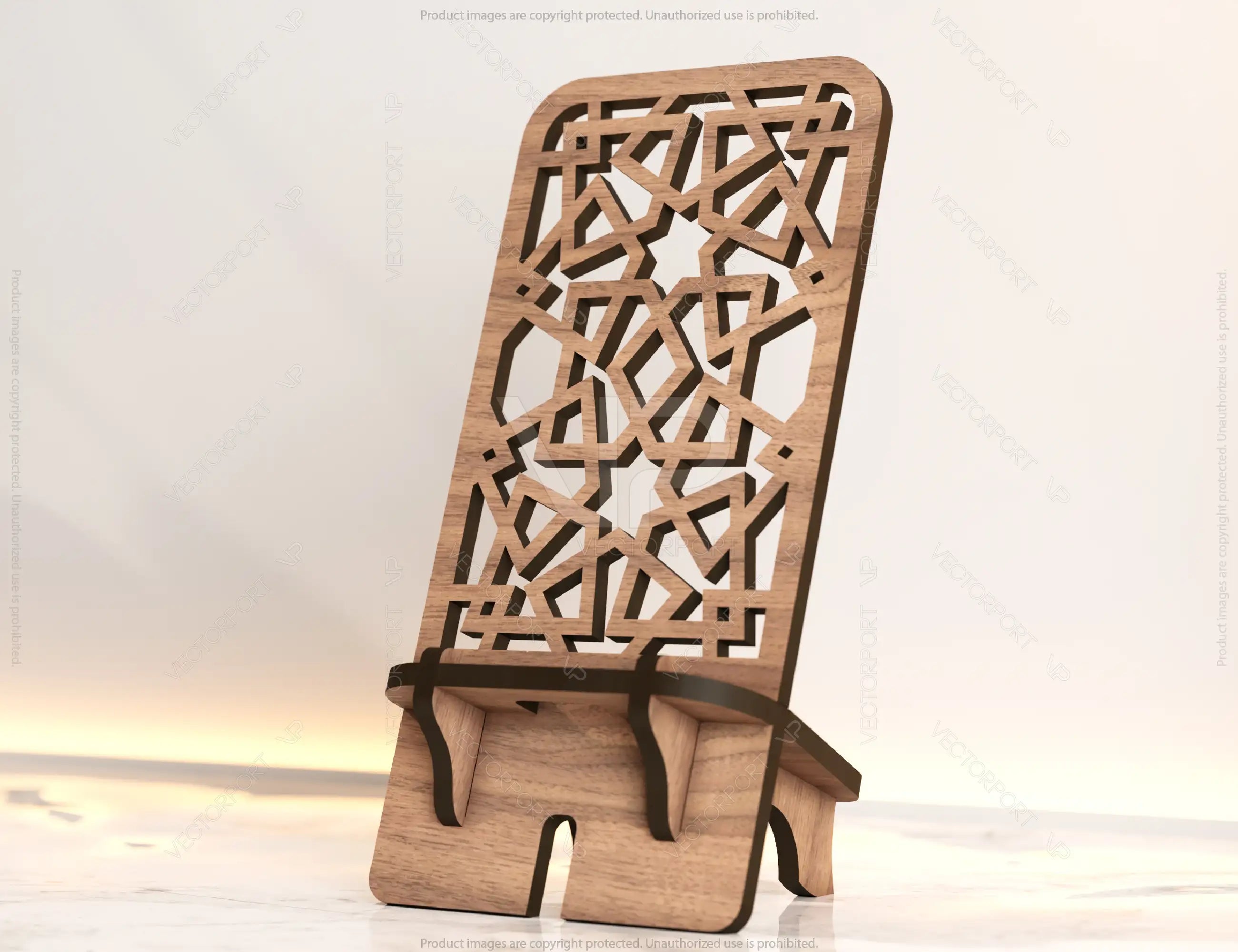 Laser Cut Wooden Mobile Phone Stand Cell Phone Holder Digital Download SVG |#184|