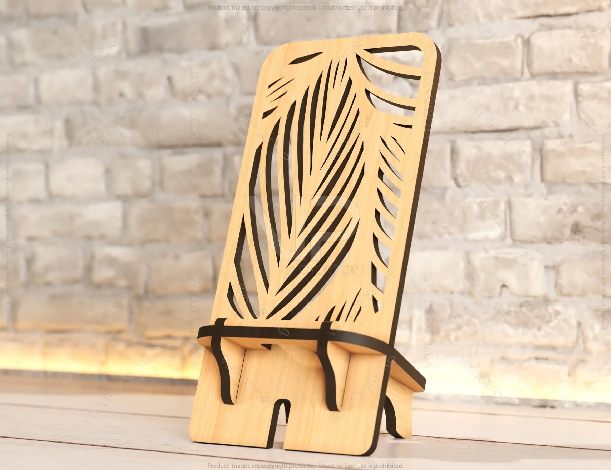 Laser Cut Wooden Mobile Phone Stand Cell Phone Holder Digital Download SVG |#U195|