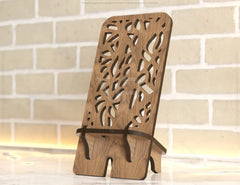 Laser Cut Wooden Mobile Phone Stand Cell Phone Holder Digital Download SVG |#U197|