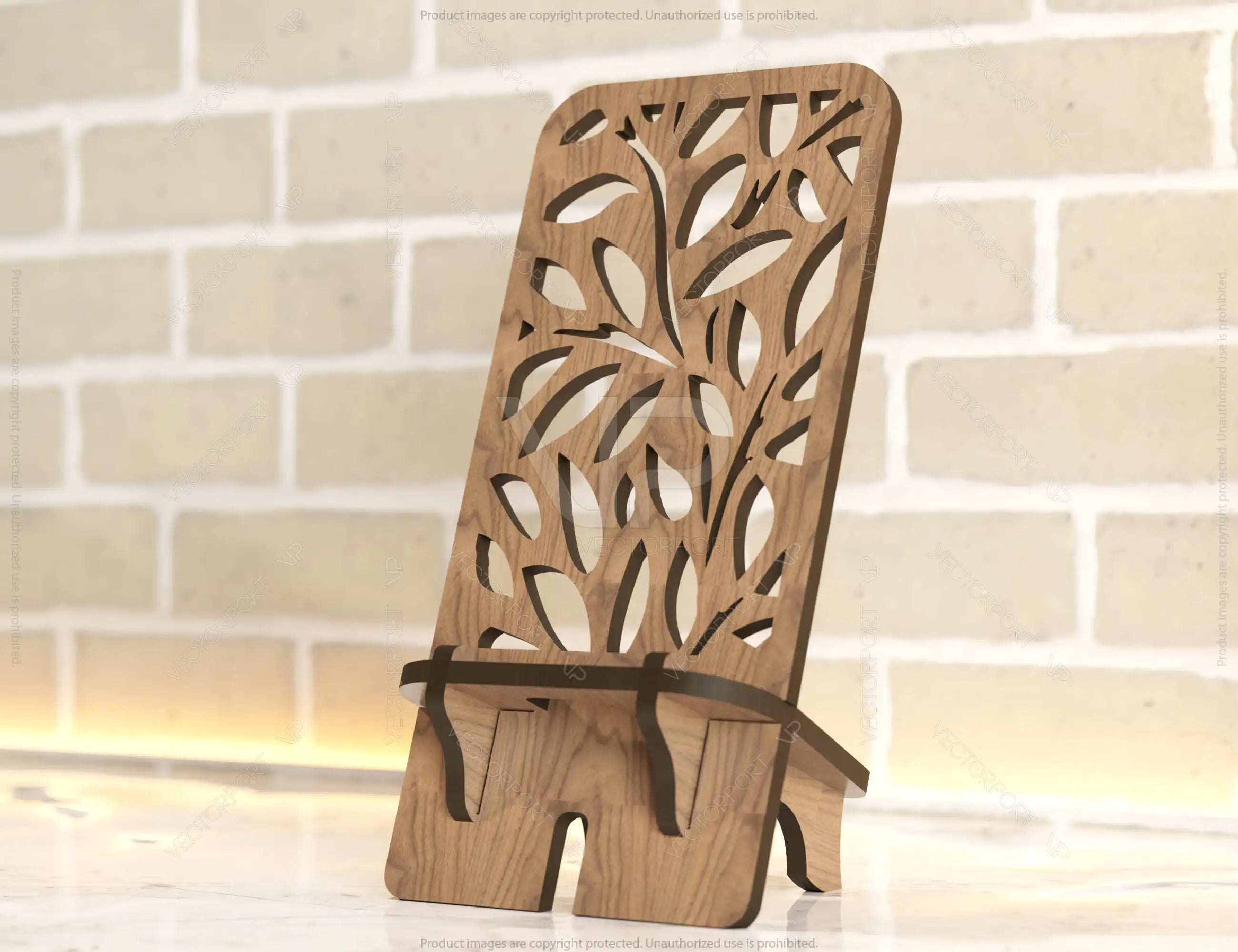 Laser Cut Wooden Mobile Phone Stand Cell Phone Holder Digital Download SVG |#U197|