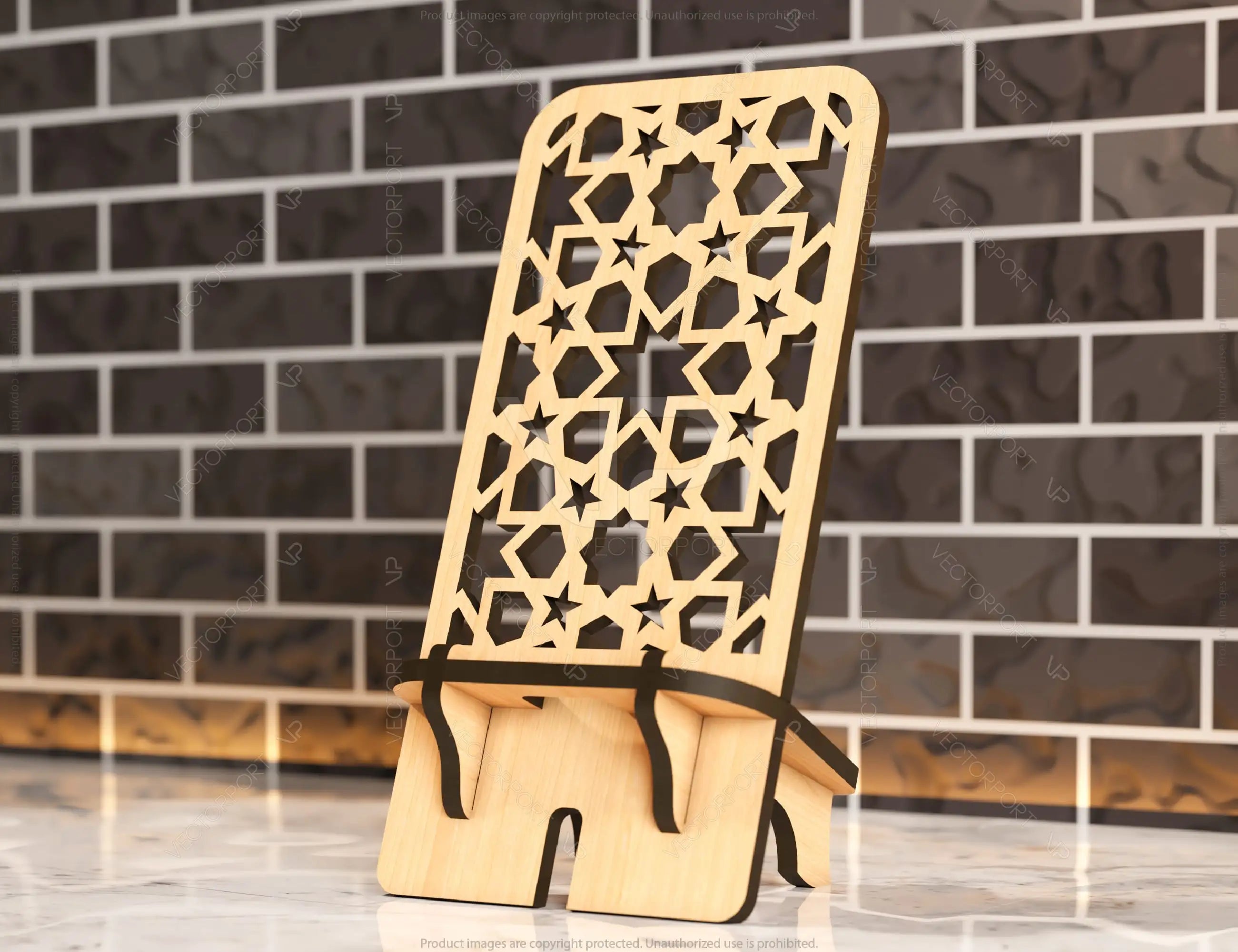 Laser Cut Wooden Mobile Phone Stand Cell Phone Holder Digital Download SVG |#U198|