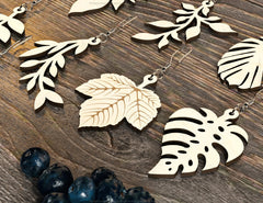 Leaves shape Earring Bundle Svg Jewelry Pendants earring laser cut Cut Files Digital Download |#224|