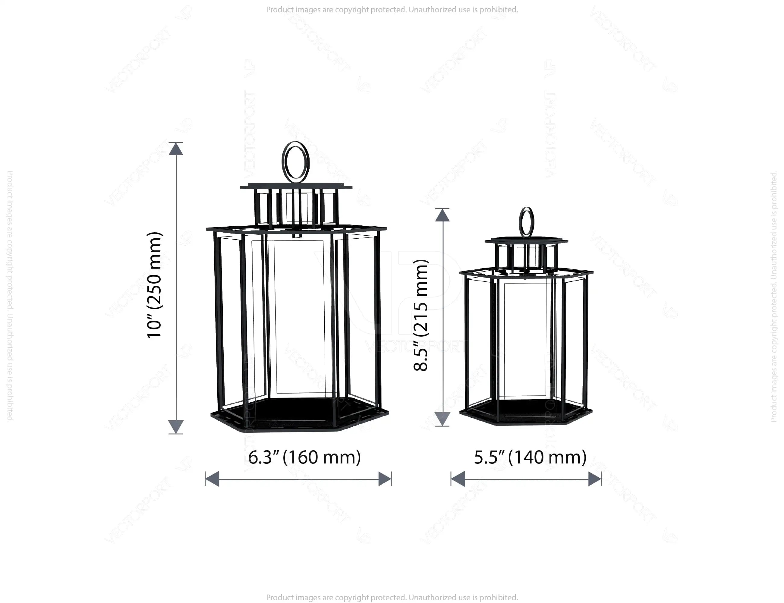 Valentine's Elegance: Laser Cut Candle Holder - Romantic 3D Glow, Artistic Table Centerpiece, Tealight Night Light Lantern Digital Download |#U373|