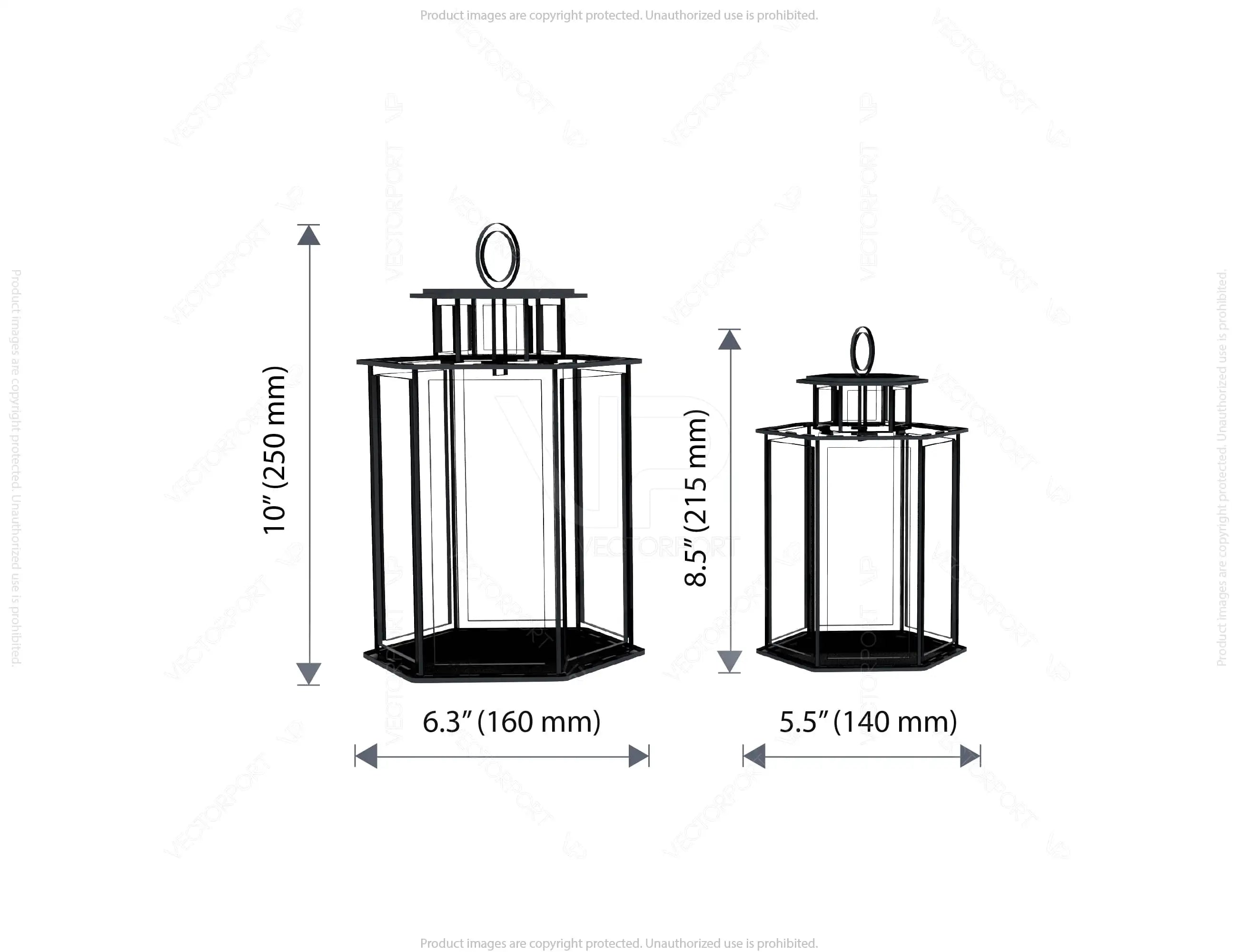 Garden Gnome Lantern Christmas Candle Holder, Festive Lantern, Holiday Tea Light, New Year Themed Laser Cut Digital Download |#U523|