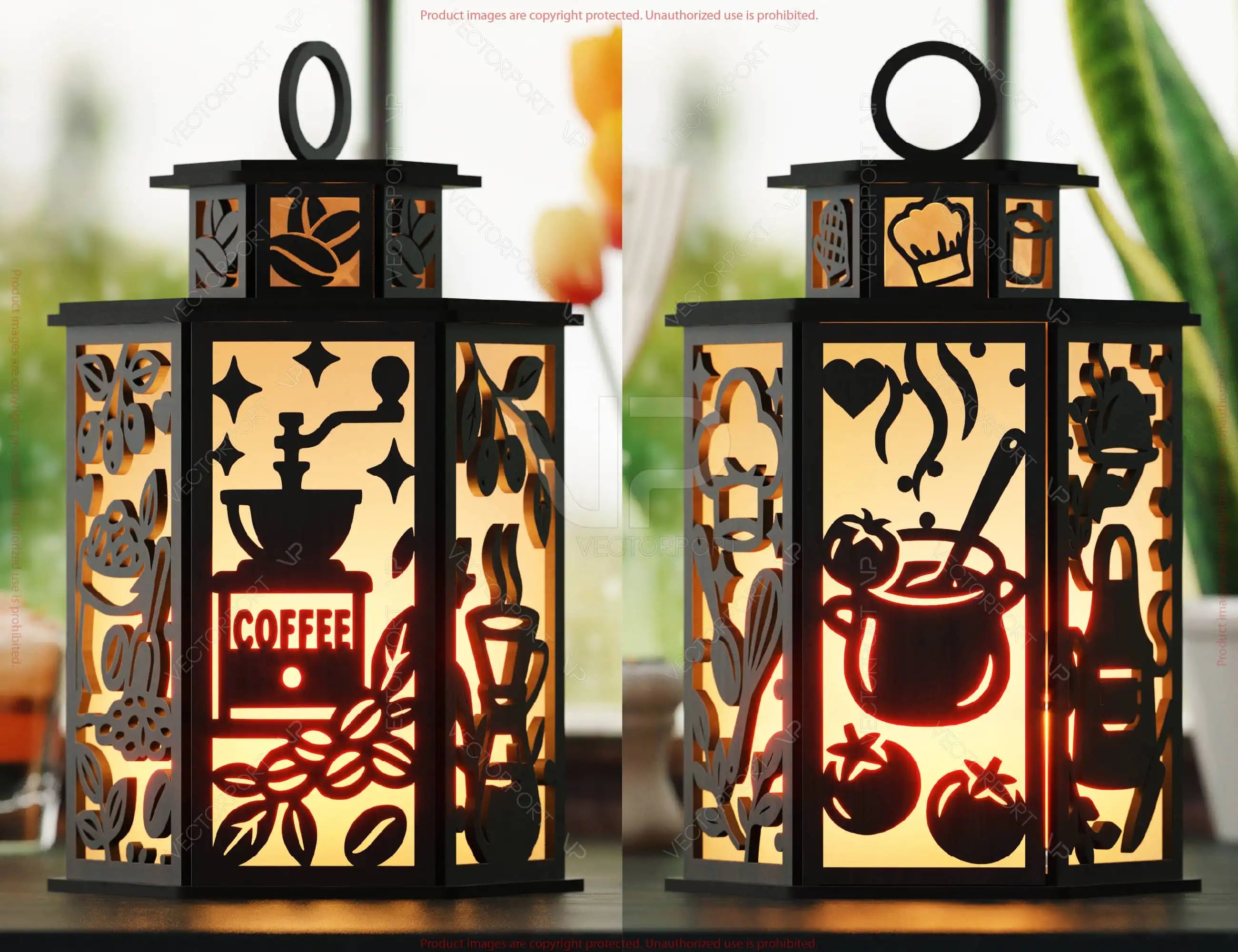 Profession Theme Laser Cut Lantern Bundle 12 Occupation- Candle Holder SVG Doctor, Pilot, Teacher, Sailor & More Digital Download |#U614|