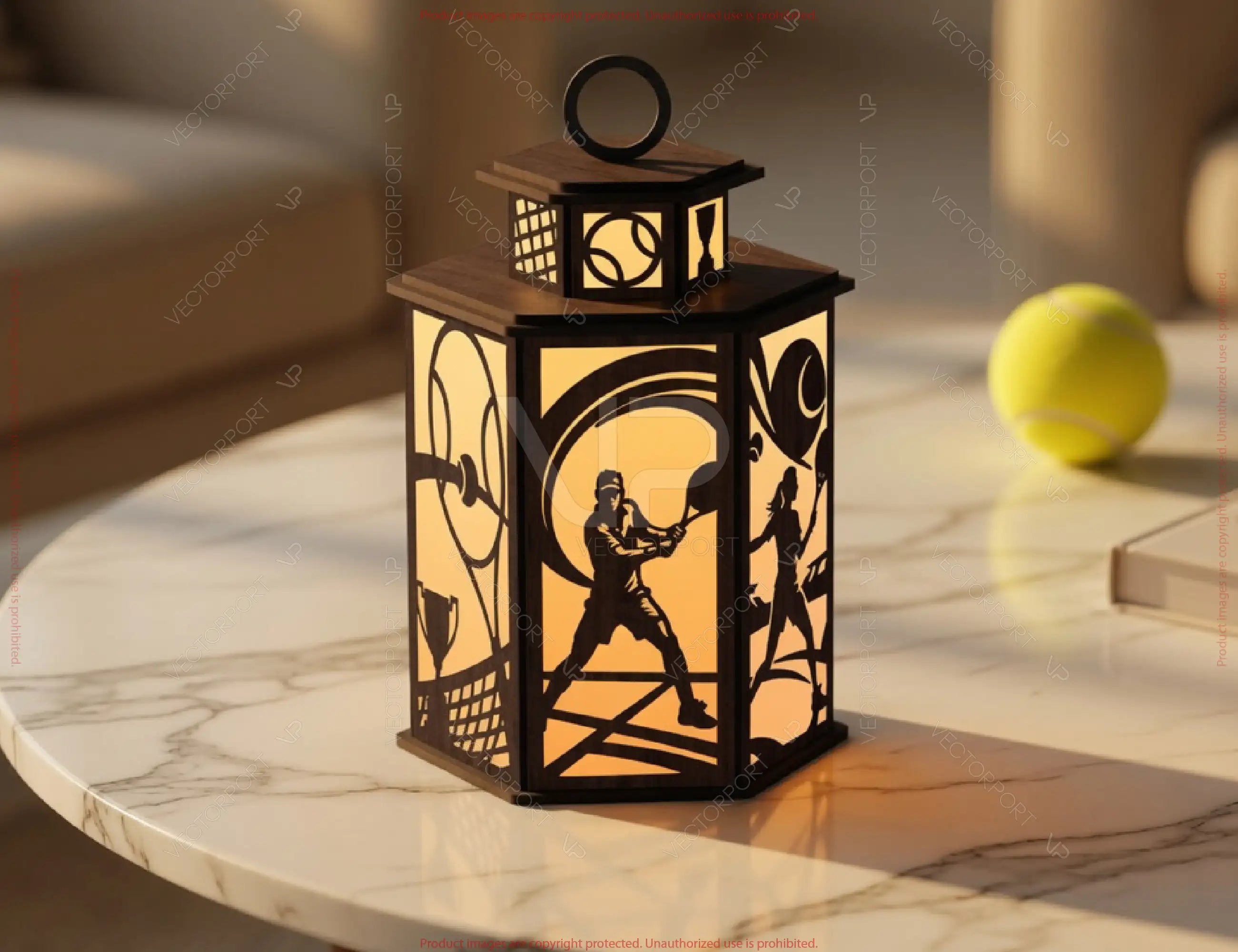 Sports Series Lantern Bundle SVG | 10 Sports Themed Silhouette Lanterns Laser Cut Digital Download |#U717|