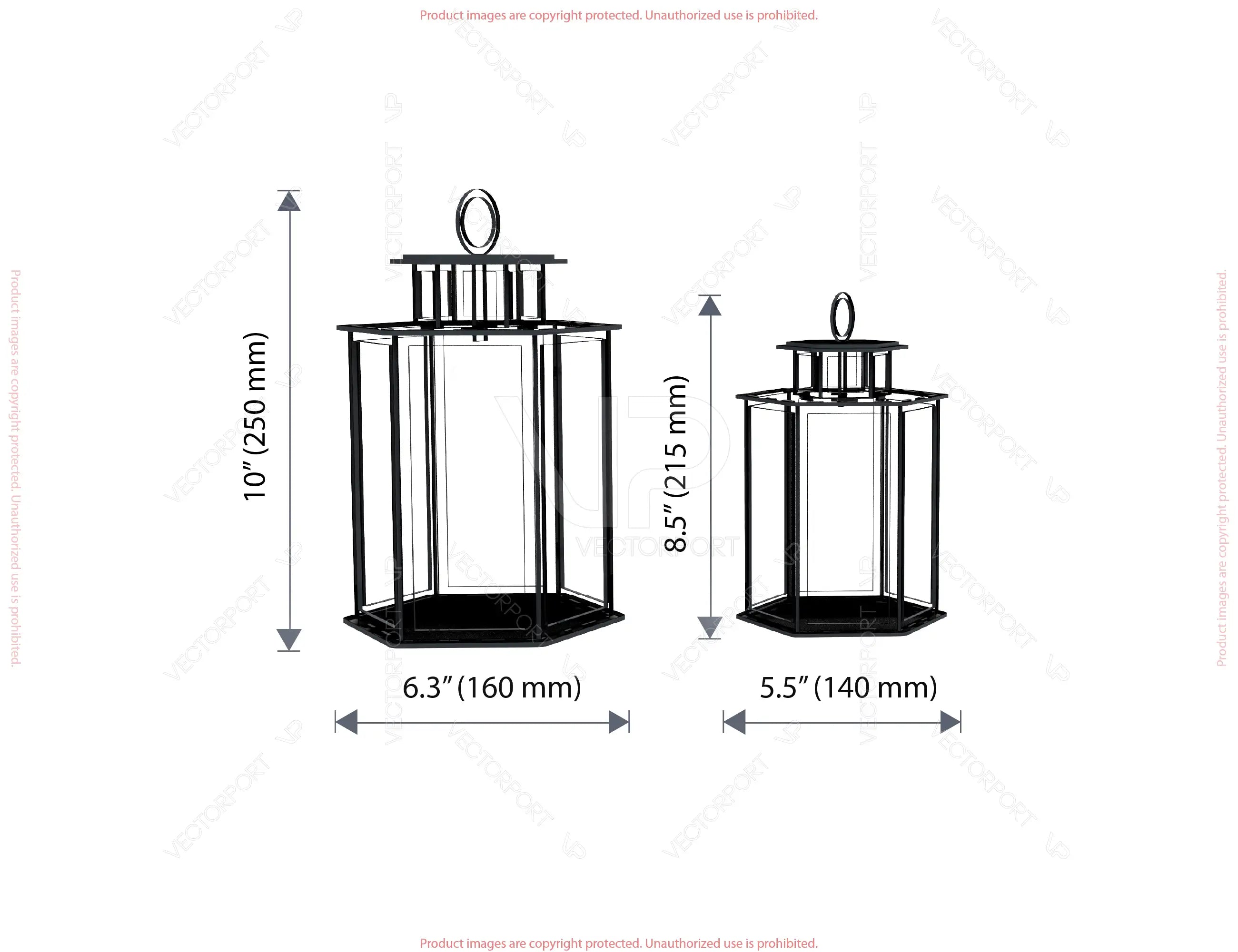 Sports Series Lantern Bundle SVG | 10 Sports Themed Silhouette Lanterns Laser Cut Digital Download |#U717|