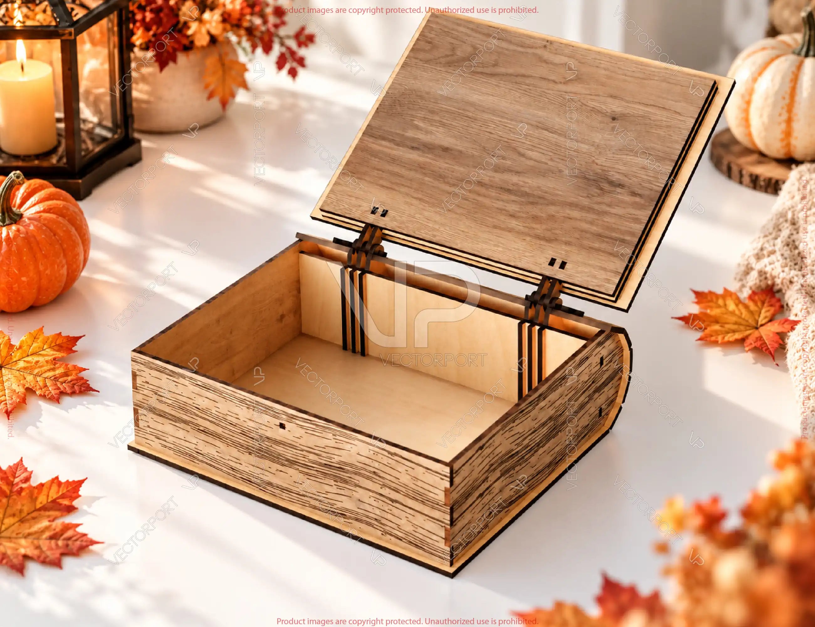 Halloween Book Box SVG Personalized Wooden Gift Box Digital Download |#U744| VectorPort